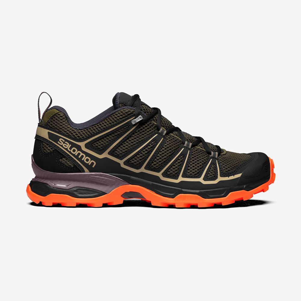 SALOMON X-ULTRA Philippines - Men's Sneakers - Olive | 821643-OZY